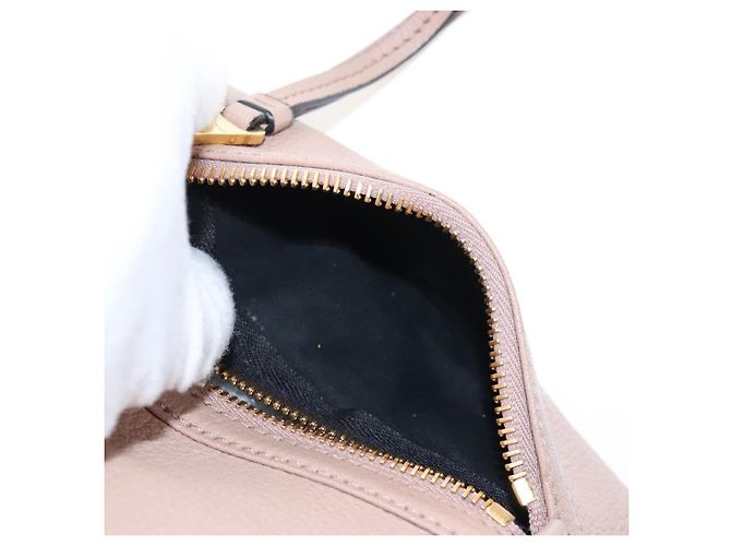 Miu Miu Hand Bag Leather 2way Pink Gold - vista 24