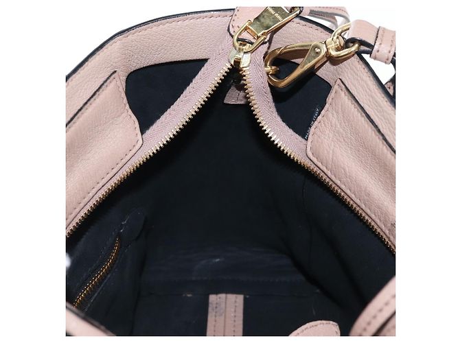 Miu Miu Hand Bag Leather 2way Pink Gold - vista 27