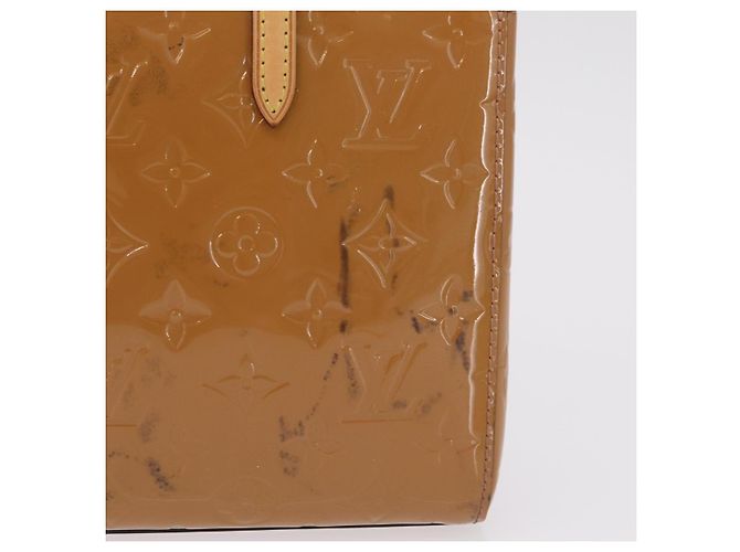 LOUIS VUITTON Monogram Vernis Catalina BB Hand Bag Noisette LV - vista 2