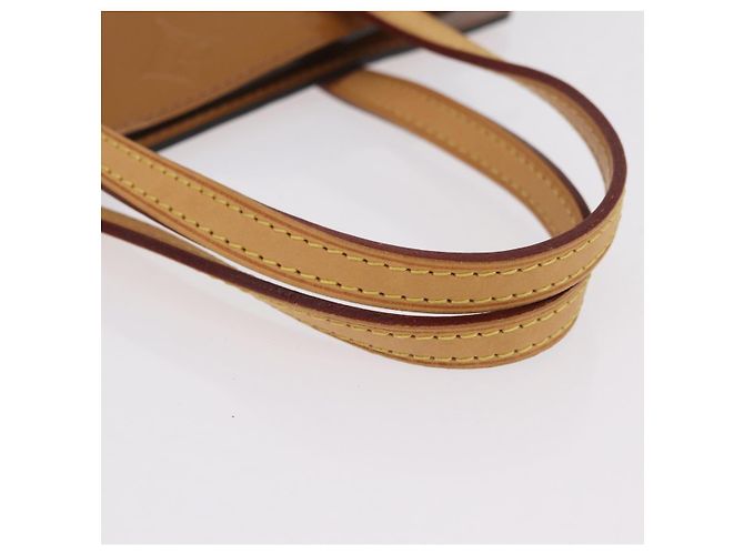 LOUIS VUITTON Monogram Vernis Catalina BB Hand Bag Noisette LV - vista 8