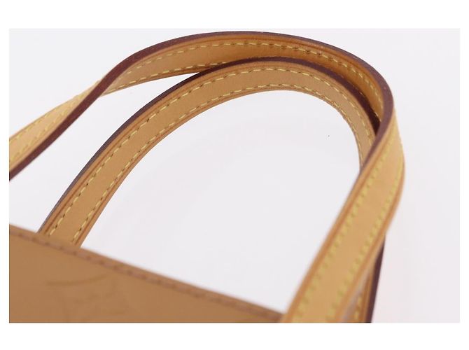 LOUIS VUITTON Monogram Vernis Catalina BB Hand Bag Noisette LV - vista 9