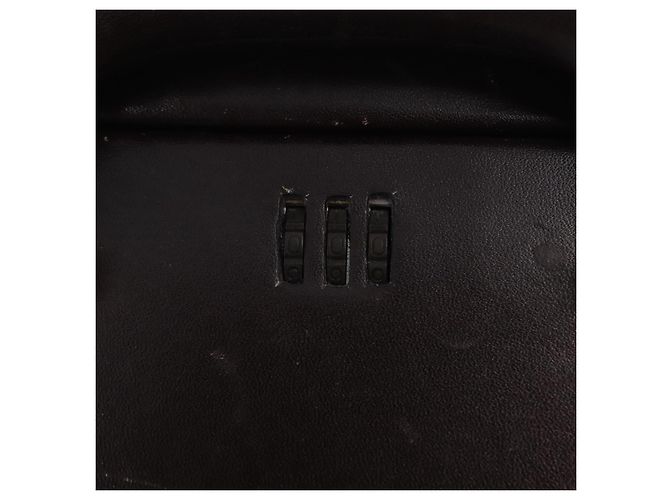 LOEWE Trunk Leather Dark Brown Gold Tone - vista 21