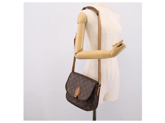Saint-Cloud LOUIS VUITTON Monogram Saint Cloud GM Shoulder Bag M51242 LV - vista 28