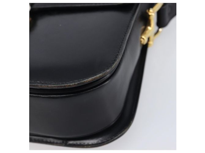 Céline CELINE Horse Carriage Shoulder Bag Leather Black Gold - vista 15
