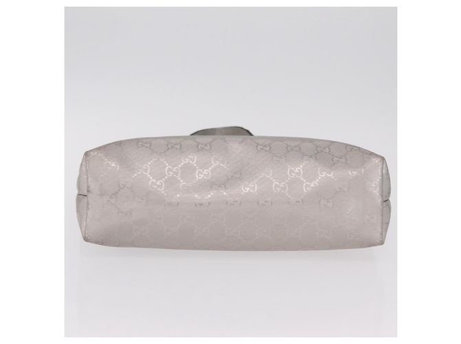 GUCCI GG Implementation Hand Bag PVC Silver 211138 - vista 11