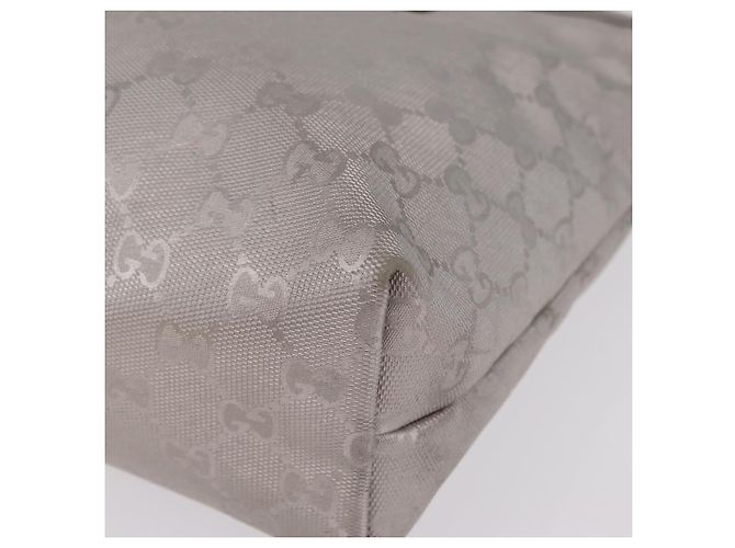 GUCCI GG Implementation Hand Bag PVC Silver 211138 - vista 13