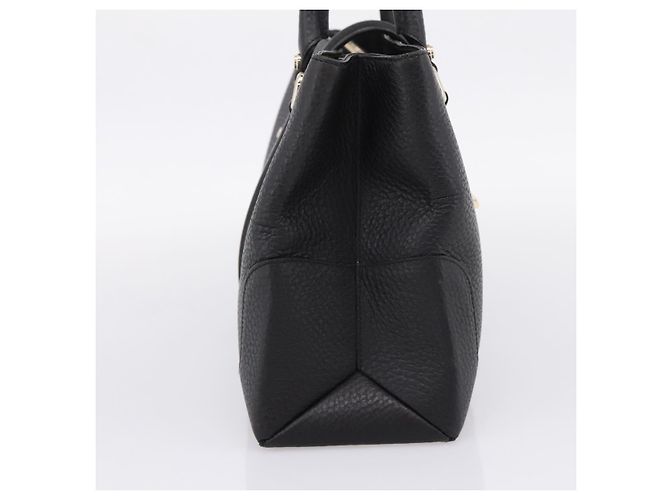 GUCCI Hand Bag Leather Black Gold 131325 - vista 4