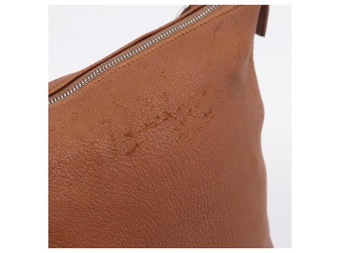 Hermès HERMES Shoulder Bag Leather Brown Silver - vista 15