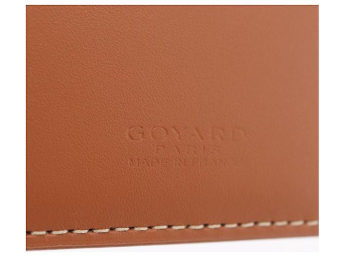 Goyard Herringbone Sun Rock Long Wallet PVC Leather Black - vista 15