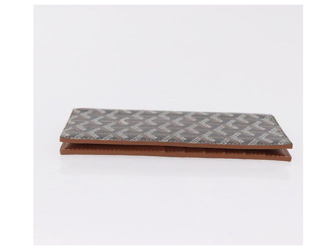 Goyard Herringbone Sun Rock Long Wallet PVC Leather Black - vista 4