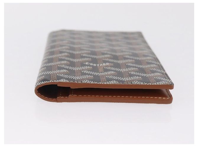 Goyard Herringbone Sun Rock Long Wallet PVC Leather Black - vista 7