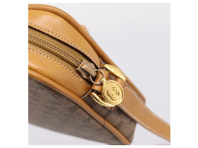 GUCCI Micro GG Shoulder Bag PVC Beige Gold Tone 007 56 0095 - vista 15