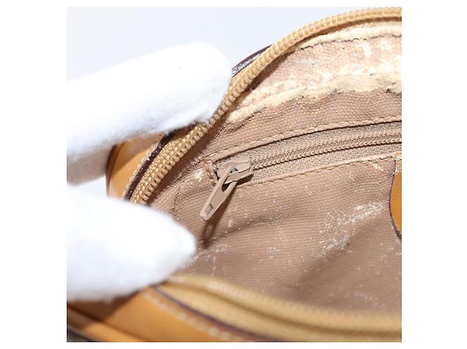GUCCI Micro GG Shoulder Bag PVC Beige Gold Tone 007 56 0095 - vista 21