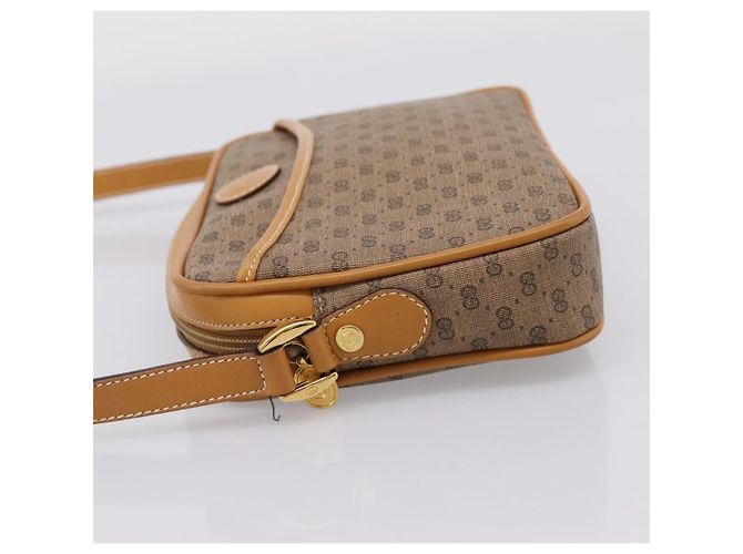 GUCCI Micro GG Shoulder Bag PVC Beige Gold Tone 007 56 0095 - vista 4