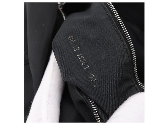 FENDI Shoulder Bag Nylon Black Silver - vista 12