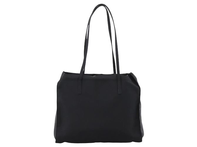 FENDI Shoulder Bag Nylon Black Silver - vista 2
