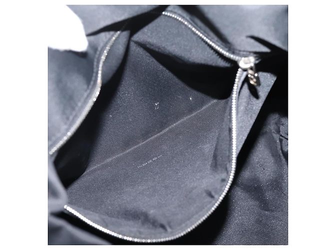 FENDI Shoulder Bag Nylon Black Silver - vista 21