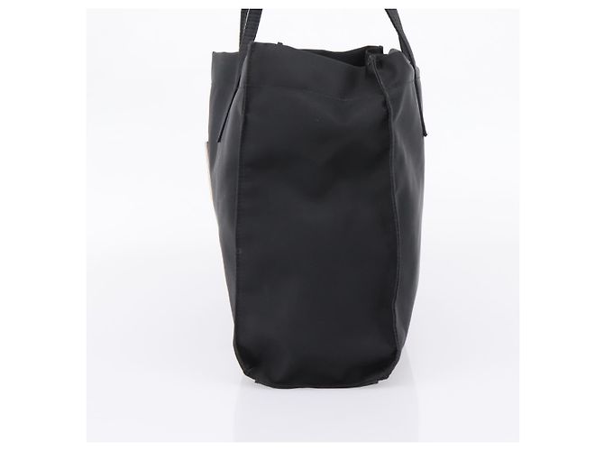 FENDI Shoulder Bag Nylon Black Silver - vista 4