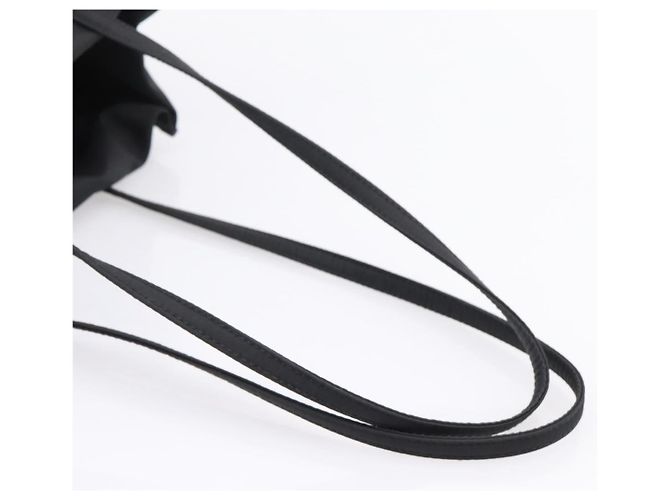 FENDI Shoulder Bag Nylon Black Silver - vista 7