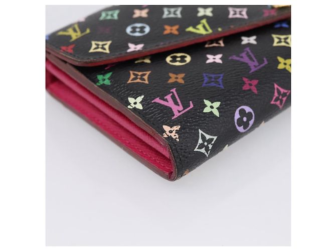 LOUIS VUITTON Monogram Multicolor Portefeiulle Sarah Black M60668 - vista 14