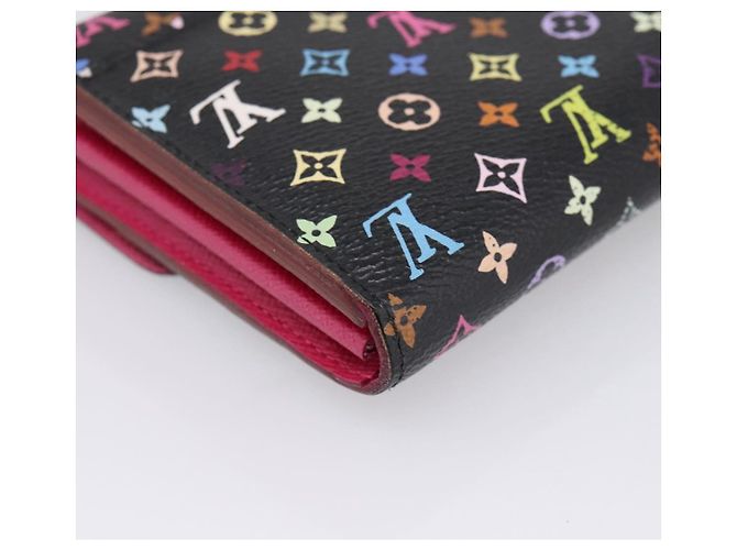 LOUIS VUITTON Monogram Multicolor Portefeiulle Sarah Black M60668 - vista 16