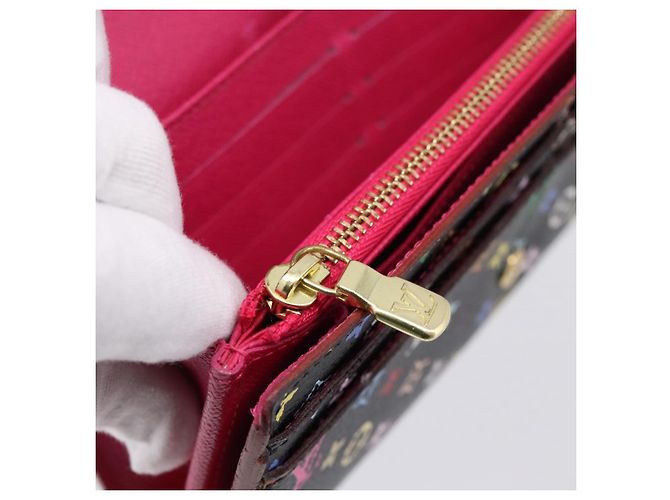 LOUIS VUITTON Monogram Multicolor Portefeiulle Sarah Black M60668 - vista 19