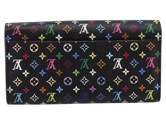 LOUIS VUITTON Monogram Multicolor Portefeiulle Sarah Black M60668 - vista 2
