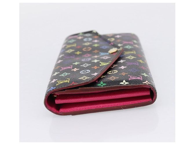 LOUIS VUITTON Monogram Multicolor Portefeiulle Sarah Black M60668 - vista 3