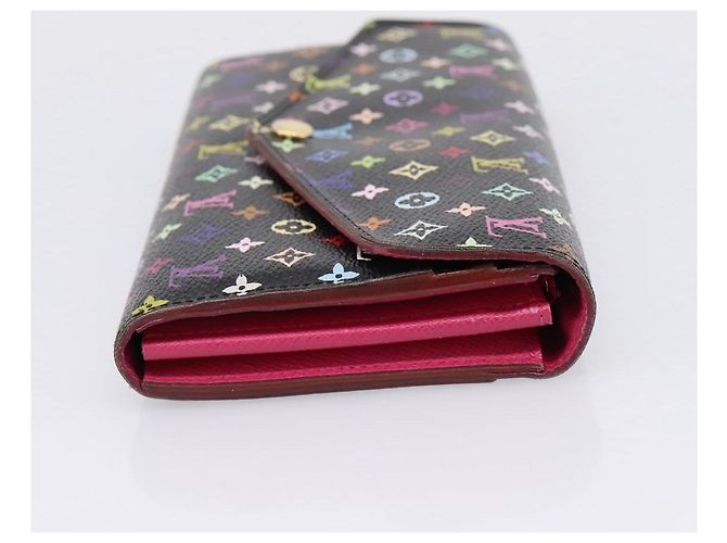 LOUIS VUITTON Monogram Multicolor Portefeiulle Sarah Black M60668 - vista 4