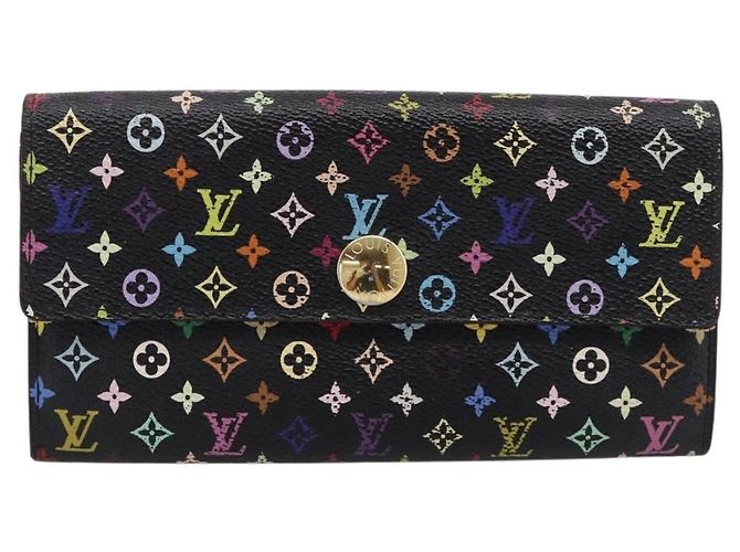 LOUIS VUITTON Monogram Multicolor Portefeiulle Sarah Wallet M60668 - vista 13