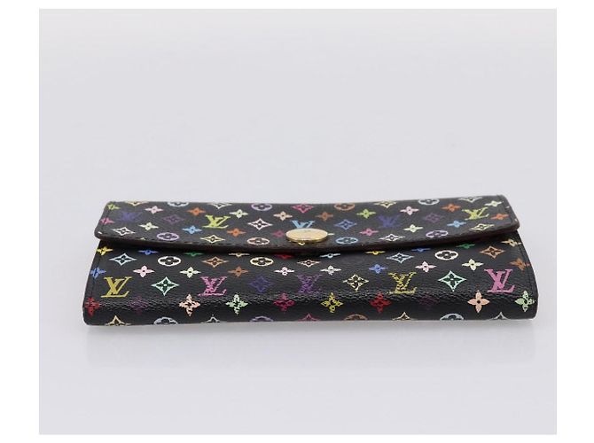 LOUIS VUITTON Monogram Multicolor Portefeiulle Sarah Wallet M60668 - vista 6