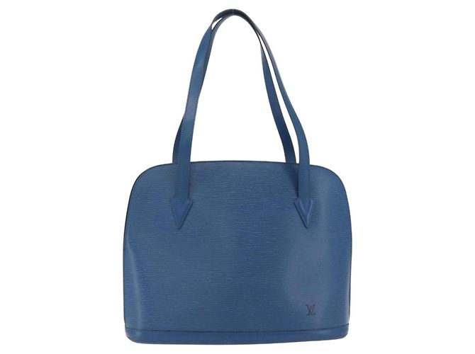 LOUIS VUITTON Epi Lussac Shoulder Bag Blue M52285 LV - vista 13