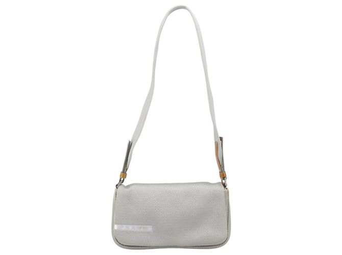 PRADA PRADA Sports Shoulder Bag Nylon Gray Silver - vista 13