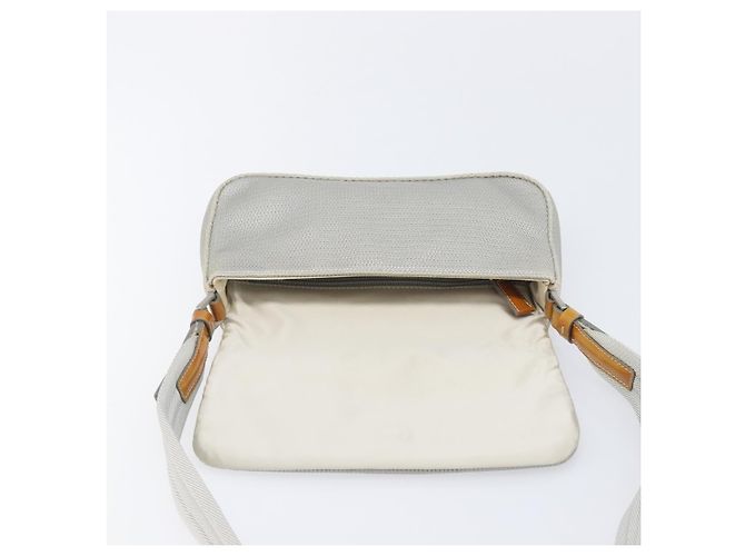 PRADA PRADA Sports Shoulder Bag Nylon Gray Silver - vista 20