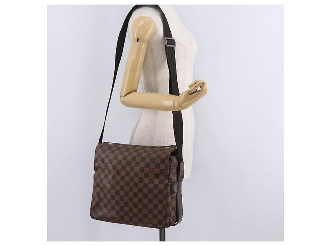 LOUIS VUITTON Damier Ebene Naviglio Shoulder Bag N45255 LV - vista 31