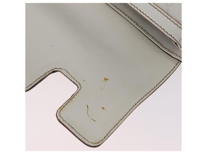 GUCCI GG Supreme Sherry Line Hand Bag PVC White Gold - vista 21