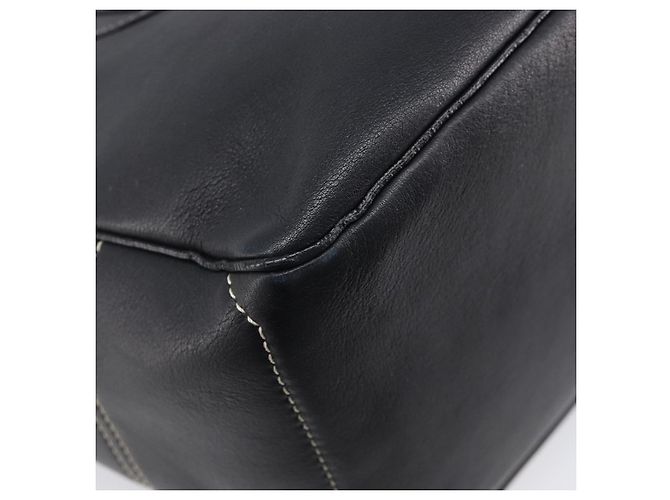 Céline CELINE Boogie Bag Hand Bag Leather Black Silver - vista 16