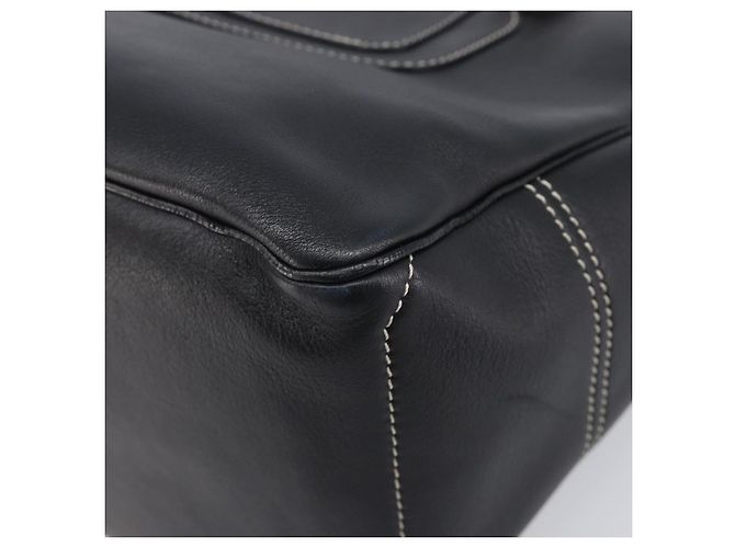 Céline CELINE Boogie Bag Hand Bag Leather Black Silver - vista 9