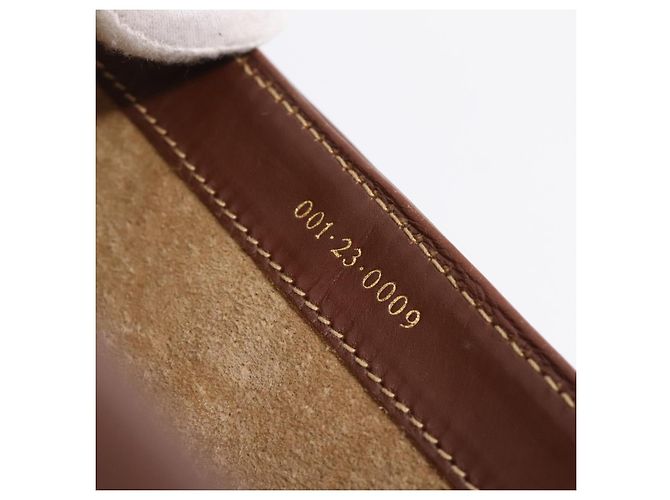 GUCCI Hand Bag Leather Beige Gold - vista 12