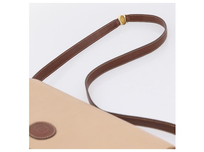 GUCCI Hand Bag Leather Beige Gold - vista 8