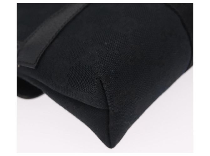 GUCCI GG Canvas Waist Bag Black Silver 131236 - vista 15