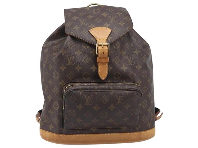 LOUIS VUITTON Monogram Montsouris GM Backpack M51135 LV - vista 13