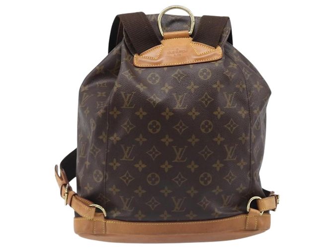 LOUIS VUITTON Monogram Montsouris GM Backpack M51135 LV - vista 2