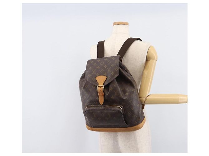 LOUIS VUITTON Monogram Montsouris GM Backpack M51135 LV - vista 29