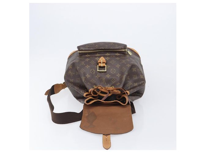 LOUIS VUITTON Monogram Montsouris GM Backpack M51135 LV - vista 9