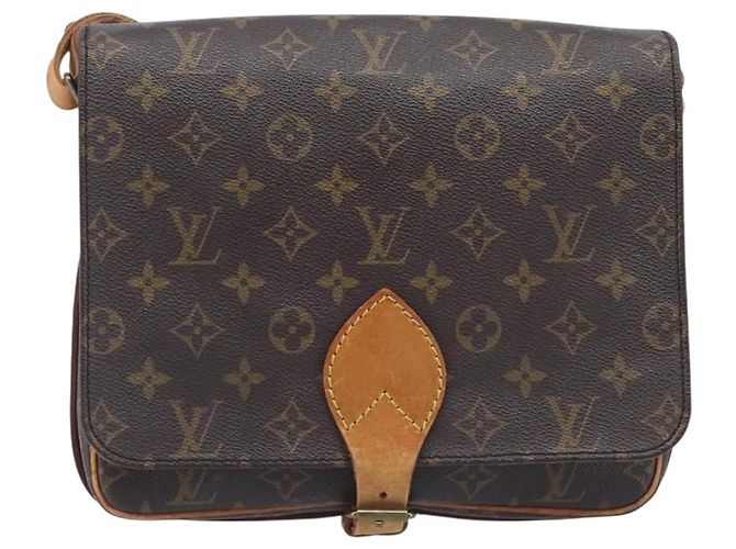 LOUIS VUITTON Monogram Cartouchiere GM Shoulder Bag M51252 LV - vista 13