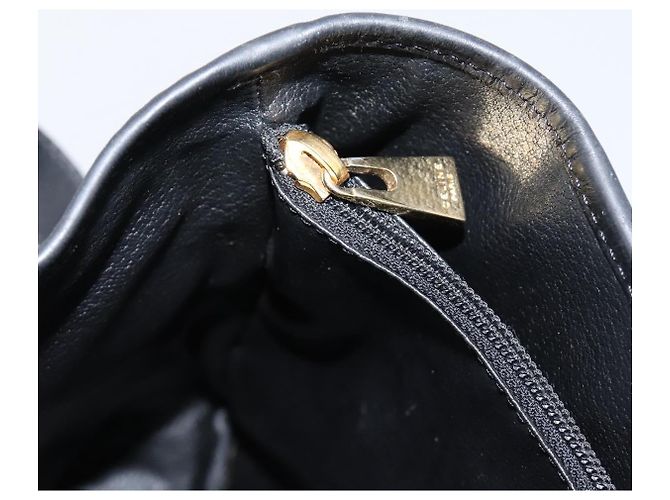 Céline CELINE Macadam Canvas Tote Bag PVC Leather Black Gold - vista 19