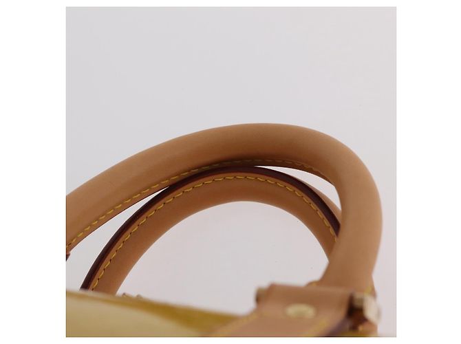 LOUIS VUITTON Monogram Vernis Mercer Boston Bag Beige M91000 LV - vista 14