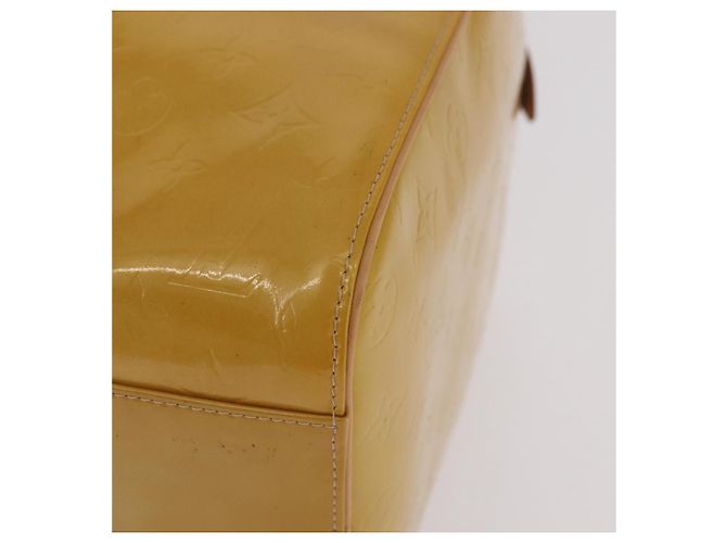 LOUIS VUITTON Monogram Vernis Mercer Boston Bag Beige M91000 LV - vista 18