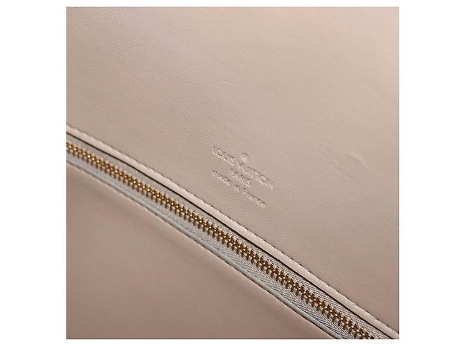LOUIS VUITTON Monogram Vernis Mercer Boston Bag Beige M91000 LV - vista 23